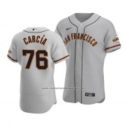 Camiseta Beisbol Hombre San Francisco Giants Jarlin Garcia Autentico Road 2020 Gris