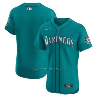 Camiseta Beisbol Hombre Seattle Mariners Alterno Elite Verde
