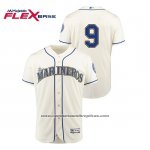Camiseta Beisbol Hombre Seattle Mariners Dee Gordon Hispanic Heritage Flex Base Crema