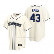 Camiseta Beisbol Hombre Seattle Mariners Joe Smith Replica Alterno Crema