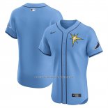 Camiseta Beisbol Hombre Tampa Bay Rays Alterno Elite Azul