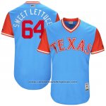 Camiseta Beisbol Hombre Texas Rangers 2017 Little League World Series Aj Griffin Azul