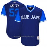 Camiseta Beisbol Hombre Toronto Blue Jays 2017 Little League World Series Chris Smith Azul