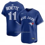 Camiseta Beisbol Hombre Toronto Blue Jays Bo Bichette Alterno Limited Azul