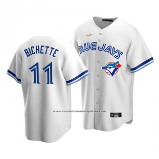 Camiseta Beisbol Hombre Toronto Blue Jays Bo Bichette Cooperstown Collection Primera Blanco