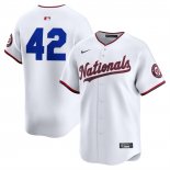 Camiseta Beisbol Hombre Washington Nationals 2025 Jackie Robinson Day Limited Blanco