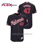 Camiseta Beisbol Hombre Washington Nationals Howie Kendrick Autentico Flex Base Azul