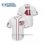 Camiseta Beisbol Hombre Washington Nationals Joe Ross 2019 Cool Base Alterno Blanco