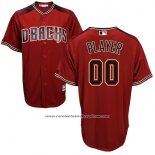 Camiseta Beisbol Nino Arizona Diamondbacks Personalizada Rojo