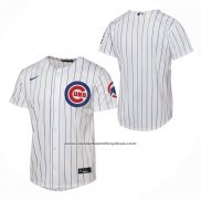 Camiseta Beisbol Nino Chicago Cubs Primera Stadium Blanco