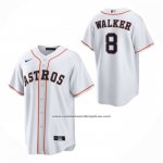 Camiseta Beisbol Nino Houston Astros Christian Walker Primera Replica Blanco