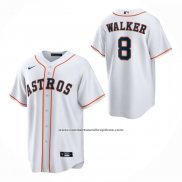 Camiseta Beisbol Nino Houston Astros Christian Walker Primera Replica Blanco