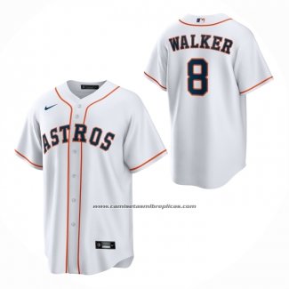 Camiseta Beisbol Nino Houston Astros Christian Walker Primera Replica Blanco