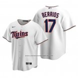 Camiseta Beisbol Nino Minnesota Twins Jose Berrios Replica Primera Blanco