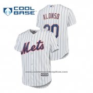 Camiseta Beisbol Nino New York Mets Pete Alonso Cool Base Primera Blanco