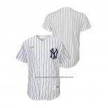 Camiseta Beisbol Nino New York Yankees Cooperstown Collection Blanco