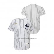 Camiseta Beisbol Nino New York Yankees Cooperstown Collection Blanco