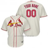 Camiseta Beisbol Nino St. Louis Cardinals Personalizada Blanco2