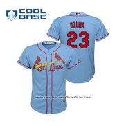 Camiseta Beisbol Nino St. Louis Cardinals Marcell Ozuna Cool Base Alterno Horizon 2019 Azul