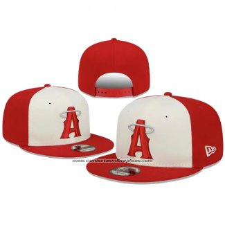 Gorra Los Angeles Angels City Connect 9FIFTY Adjustable Snapback Rojo Crema
