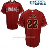 Camiseta Beisbol Hombre Arizona Diamondbacks 22 Jake Lamb Rojo 2017 Cool Base