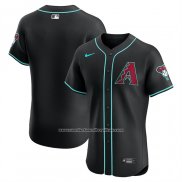 Camiseta Beisbol Hombre Arizona Diamondbacks Alterno Elite Negro