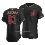 Camiseta Beisbol Hombre Arizona Diamondbacks Stuart Fairchild Autentico Alterno Negro Camiseta Beisbol Hombre Arizona Diamondbacks Stuart Fairchild Autentico Alterno Negro