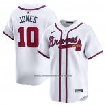 Camiseta Beisbol Hombre Atlanta Braves Chipper Jones Primera Limited Blanco