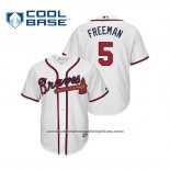 Camiseta Beisbol Hombre Atlanta Braves Freddie Freeman Cool Base Primera 2019 Blanco