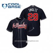 Camiseta Beisbol Hombre Atlanta Braves John Smoltz Cool Base Alterno 2019 Azul
