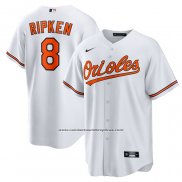 Camiseta Beisbol Hombre Baltimore Orioles Cal Ripken Jr Retired Primera Replica Blanco