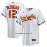 Camiseta Beisbol Hombre Baltimore Orioles Dylan Beavers Primera Replica Blanco