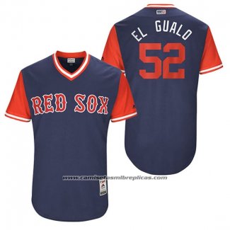 Camiseta Beisbol Hombre Boston Red Sox 2017 Little League World Series Eduardo Rodriguez Azul