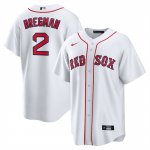 Camiseta Beisbol Hombre Boston Red Sox Alex Bregman Primera Replica Blanco