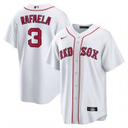 Camiseta Beisbol Hombre Boston Red Sox Ceddanne Rafaela Primera Replica Blanco1