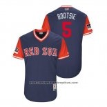 Camiseta Beisbol Hombre Boston Red Sox Ian Kinsler 2018 LLWS Players Weekend Bootsie Azul