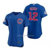Camiseta Beisbol Hombre Chicago Cubs Codi Heuer Autentico Alterno Azul