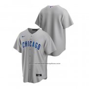 Camiseta Beisbol Hombre Chicago Cubs Replica Road Gris