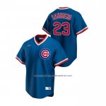 Camiseta Beisbol Hombre Chicago Cubs Ryne Sandberg Cooperstown Collection Road Azul Camiseta Beisbol Hombre Chicago Cubs Ryne Sandberg Cooperstown Collection Road Azul