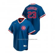 Camiseta Beisbol Hombre Chicago Cubs Ryne Sandberg Cooperstown Collection Road Azul