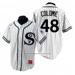 Camiseta Beisbol Hombre Chicago White Sox Alex Colome 1990 Turn Back The Clock Blanco