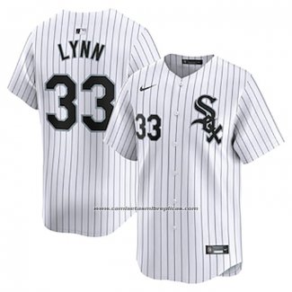 Camiseta Beisbol Hombre Chicago White Sox Lance Lynn Primera Limited Jugador Blanco