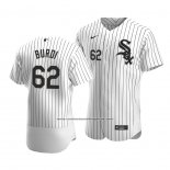 Camiseta Beisbol Hombre Chicago White Sox Zack Burdi Autentico Primera 2020 Blanco