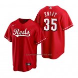 Camiseta Beisbol Hombre Cincinnati Reds Andrew Knapp Replica Rojo
