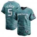 Camiseta Beisbol Hombre Corey Seager All Star 2023 Verde