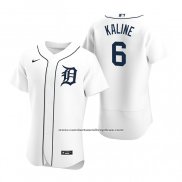 Camiseta Beisbol Hombre Detroit Tigers Al Kaline Autentico 2020 Primera Blanco