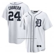 Camiseta Beisbol Hombre Detroit Tigers Miguel Cabrera Retired Primera Replica Blanco