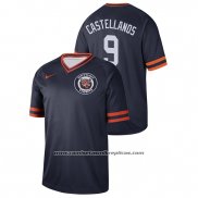 Camiseta Beisbol Hombre Detroit Tigers Nick Castellanos Cooperstown Collection Legend Azul