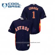 Camiseta Beisbol Hombre Houston Astros Carlos Correa Cool Base Azul