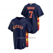 Camiseta Beisbol Hombre Houston Astros Craig Biggio Replica Alterno Azul